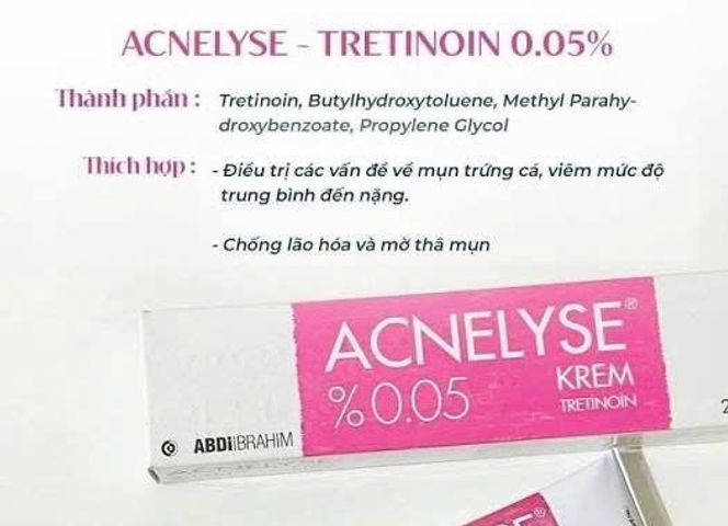 Kem hỗ trợ giảm mụn Tre Acnelyse Thổ Nhĩ Kỳ 20g