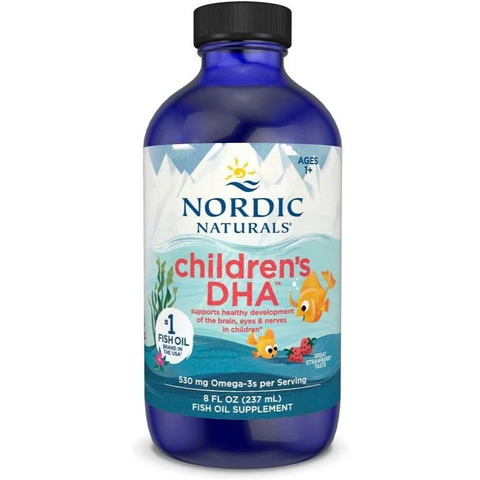 Dầu Cá DHA Cho Bé Nordic Naturals Children’s DHA 530mg 119ml