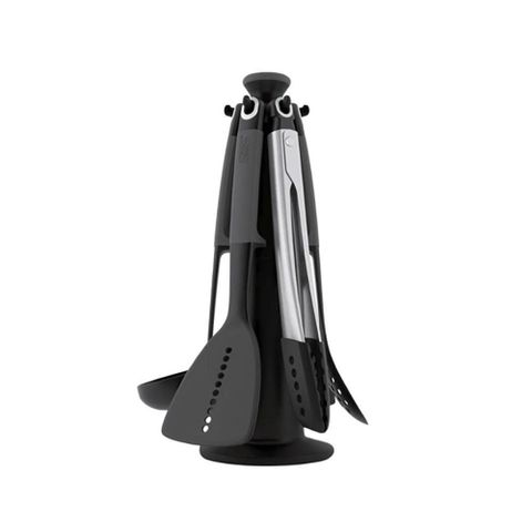 Bộ dụng cụ nấu ăn 6 món kèm giá treo Joseph Joseph 10151 Elevate (Grey)