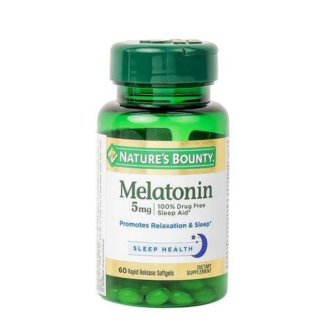 Giúp ngủ ngon Nature's Bounty Melatonin5mg USA 60 viên
