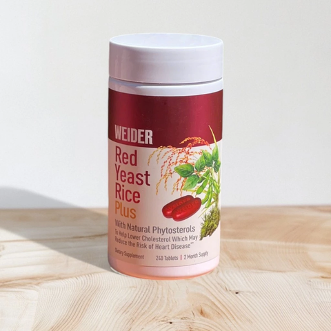 Men gạo đỏ Red Yeast Rice Plus Weider 1200mg 240 viên USA