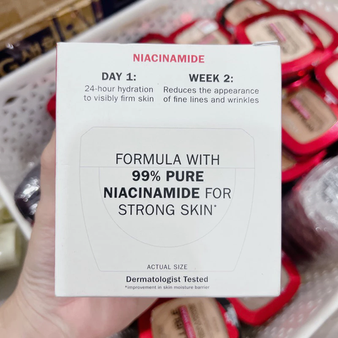   now  Kem olay mỹ vỏ mới -Kem Dưỡng Ẩm Olay Niacinamide + Peptide 24 Hydrating Moisturizer 48g