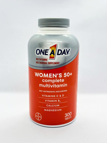 TPCN One A Day cho phụ nữ trên 50 One A Day Women’s 50+ Multivitamin 300 viên (Mẫu mới)
