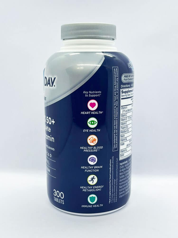 TPCN One A Day cho nam trên 50 One A Day Men’s 50+ Multivitamin 300 viên (Mẫu mới)