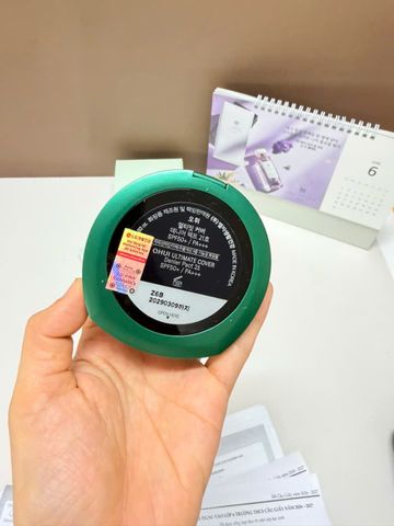 Phấn nền dạng nén Ohui Ultimate Cover Denier Pact SPF50+/PA+++ tone 21