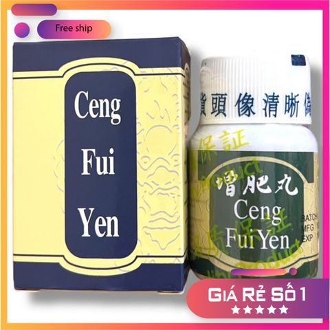 (Nhập khẩu) Viên uống tăng cân Ceng Fui Yen ( Tăng Phì Hoàn ) xuất xứ Malaysia giúp ăn ngon miệng, ngủ ngon - Mã 1071 657869 (Loại thường) chính hãng