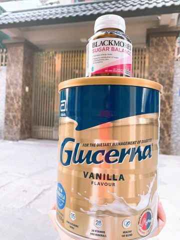 Glucerna 850g + Blackmores Sugar Balance 90 viên - Combo Chuyên Biệt Dành cho Người Tiểu Đường - Hỗ Trợ Ổn Định Đường Huyết - S/P Chuẩn Úc