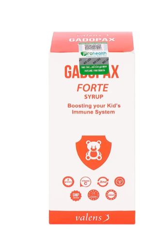 Siro hỗ trợ tăng sức đề kháng Gadopax Forte Valens (100ml)