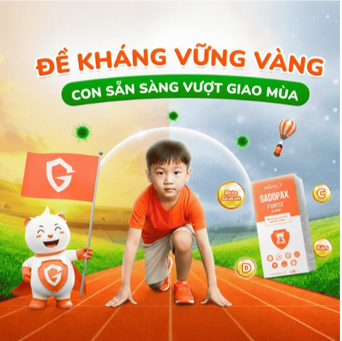 Siro hỗ trợ tăng sức đề kháng Gadopax Forte Valens (100ml)
