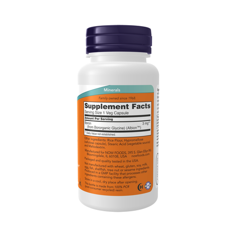Viên Uống NOW Boron 3mg Hỗ Trợ Sức Khỏe Xương Khớp Chắc Khỏe - YoungFit