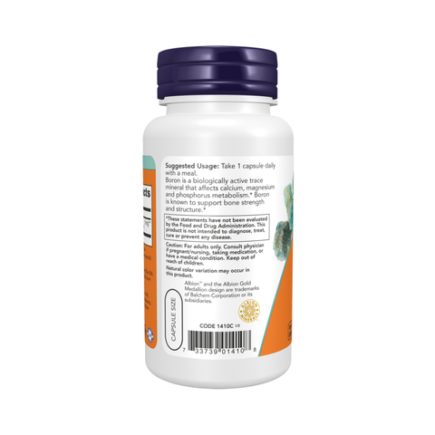Viên Uống NOW Boron 3mg Hỗ Trợ Sức Khỏe Xương Khớp Chắc Khỏe - YoungFit