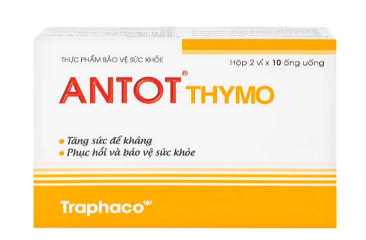 Dung dịch giúp ăn ngon miệng Antot Thymo Traphaco (2 vỉ x 10 ống)