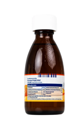 Siro Pharmaton Kiddi Syrup 100ml Sanofi bổ sung Lysin, calci và một số vitamin
