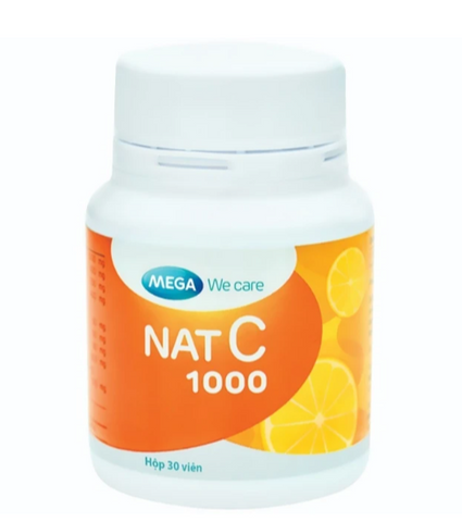 Viên tăng cường sức đề kháng Mega We Care Nat C (30 viên)