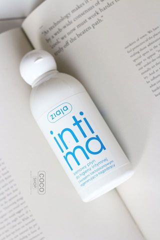 Dung Dịch Vệ Sinh Intima Ziaja Ba Lan 200ML Màu Xanh Nhạt (Viêm Nặng)