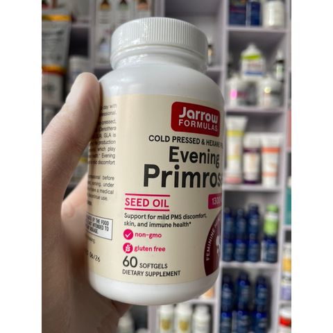 [MỸ] Viên Evening Primrose 1300 mg ( Dầu hoa anh thảo ) 60 viên Jarrow Formulas®