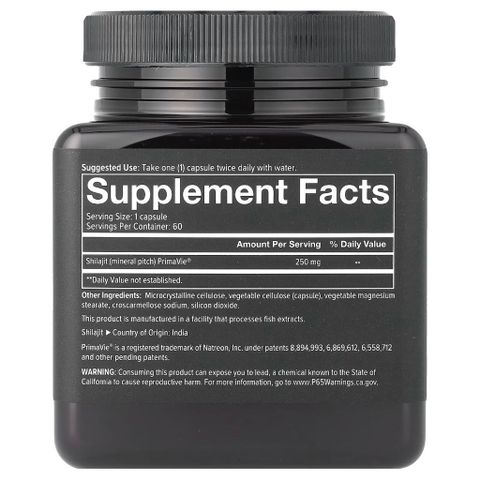 [MỸ] SHILAJIT Youtheory Men 500 mg