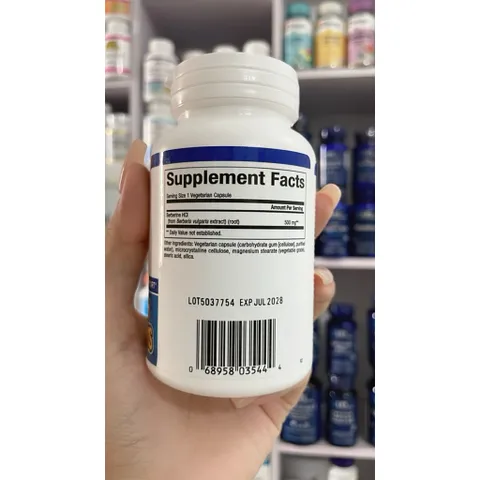 [MỸ] Berberine 1000 mg Natural Factors