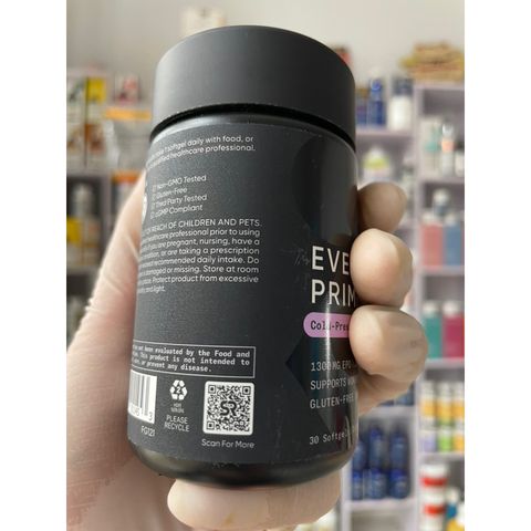 [MỸ] Viên Evening Primrose 1300mg EPO /120mg GLA ( Dầu hoa anh thảo ) 30 viên Sports Research®