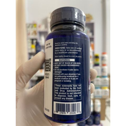 [MỸ] Viên Black Cumin Seed Oil and Curcumin Elite™  60 viên Life extension chiết suất từ nghệ & Dầu hạt thì là đen