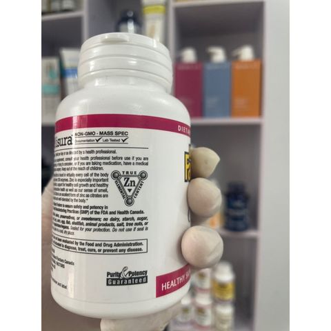 [MỸ] Viên Zinc Citrate 50mg natural Factors 90 viên ( kẽm )