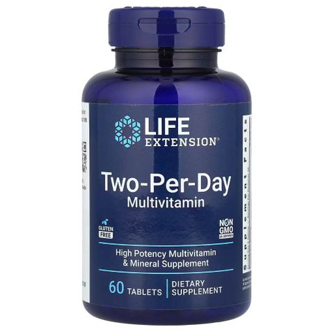 [MỸ] Two-Per-Day Multivitamin Life ExỄtnsion 60 v iên