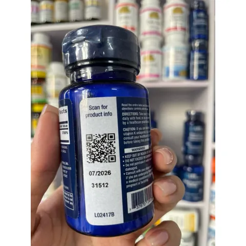 [MỸ] Mega Vitamin K2 LIFE EXTENSION