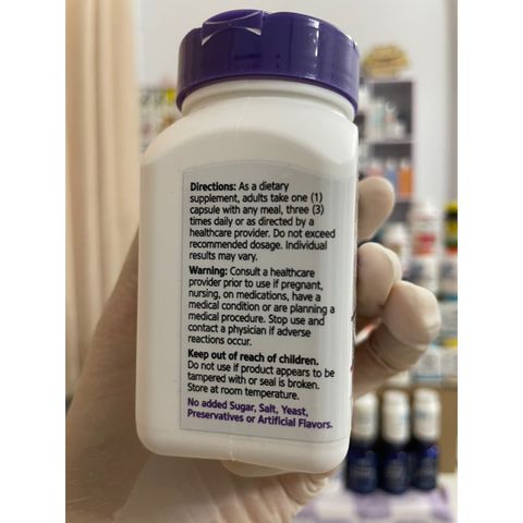[MỸ] Viên Gelatin supports hair, skin, nails and cartilage 600mg 21st Century 100 viên Hỗ trợ tóc, da và móng