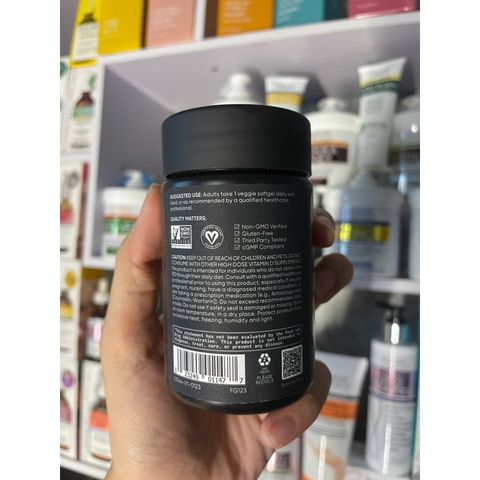 [MỸ] viên vitamin D3+K2 plant based 30 viên sports research