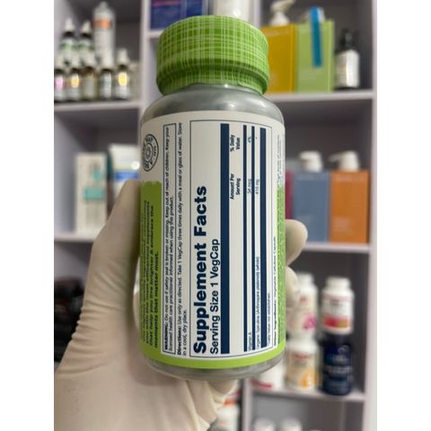 [MỸ] True Herbs Spirulina 410mg 100 viên Solaray tảo viên