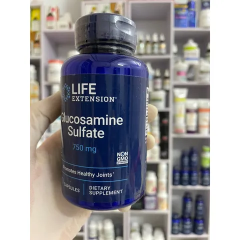 [MỸ] Viên Glucosamine sulfate 750 mg Life extension 60 viên Giúp hỗ trợ sức khỏe tổng thể của khớp sụn