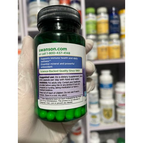 [MỸ] viên Zinc Picolinate 22mg 60 viên Swanson