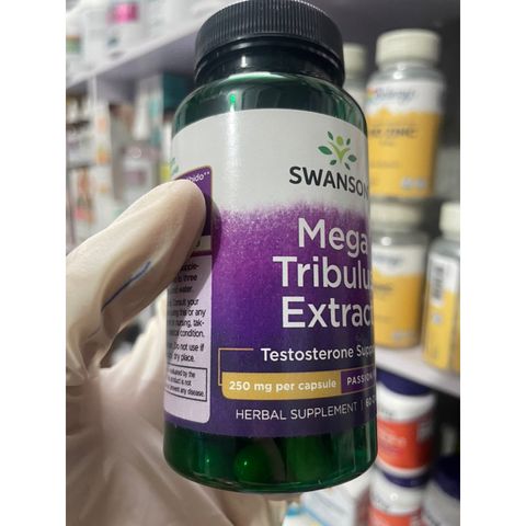 [MỸ] Viên Mega Tribulus Extract 250mg 60 viên Swanson bổ sung khoáng chất cho cơ thể