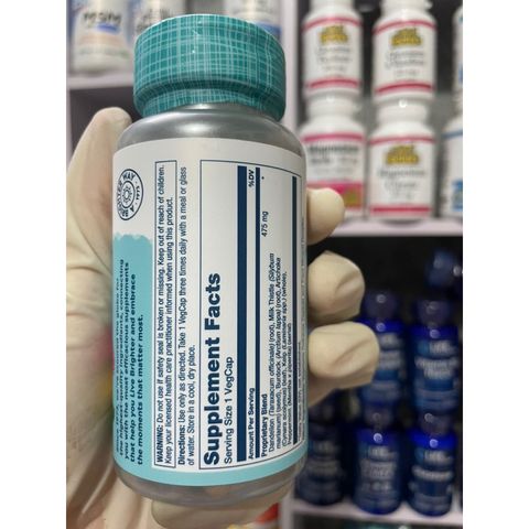 [MỸ] Viên uống hỗ trợ chức năng gan-thận Solaray Liver Blend SP-13 100 viên