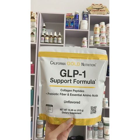 [MỸ] Bột Peptide Collagen Thuỷ phân GLP-1 Support Formula 410g California Gold Nutrition