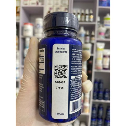 [MỸ] Viên L-Glutamine 500 mg Life Extension 100 viên hỗ trợ tâm trạng, cơ bắp và miễn dịch