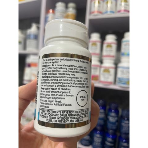 [Mỹ]  viên uống zinc Citrate 50mg century 21ST 60 viên