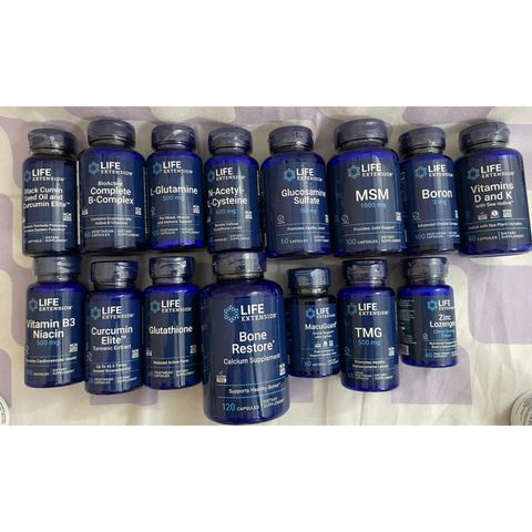[MỸ] Viên Curcumin Elite 500mg turmeric extract Life extension 30viên khả dụng sinh học hơn 45,5 lần. chiết xuất Nghệ
