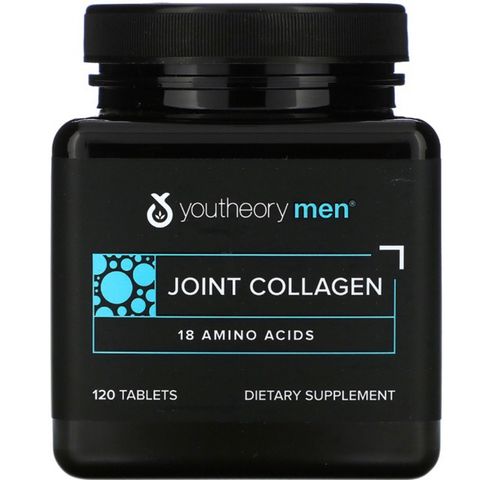 [MỸ Collagen Cá ] viên uống thuỷ phân collagen Youtheory® Joint for Men Type 2 Mỹ 120 viên