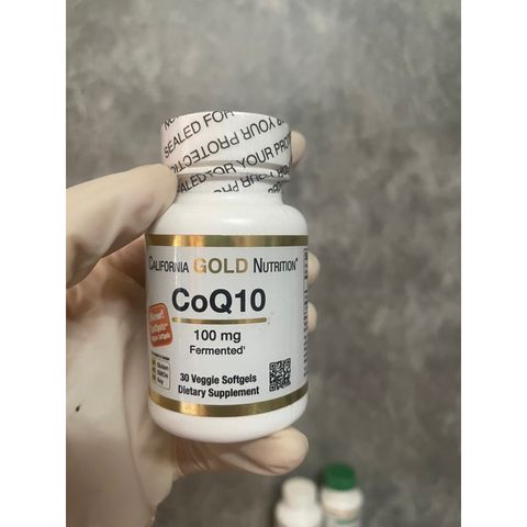 [MỸ] viên CoQ10, 100 mg , 30 viên California Gold Nutrition Q10