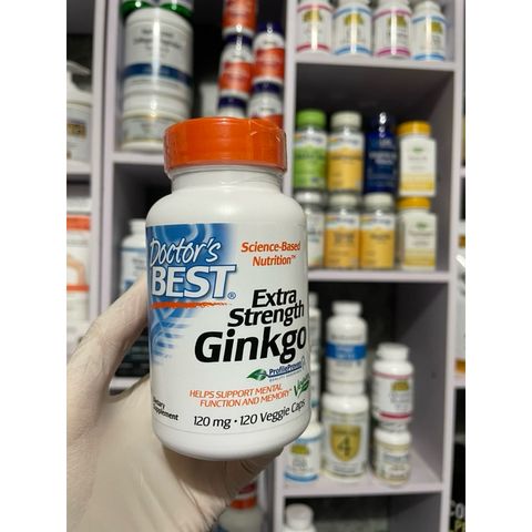 [MỸ] Viên Extra Strength Ginkgo 120mg 120 viên Doctor's Best