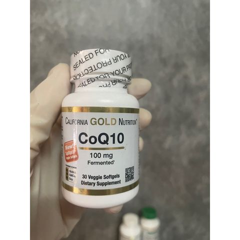 [MỸ] viên CoQ10, 100 mg , 30 viên California Gold Nutrition Q10