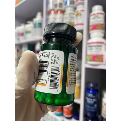 [MỸ] Viên Biotin 5,000mcg 30 viên Swanson Nuôi dưỡng tóc, da và móng bổ sung cho cơ thể