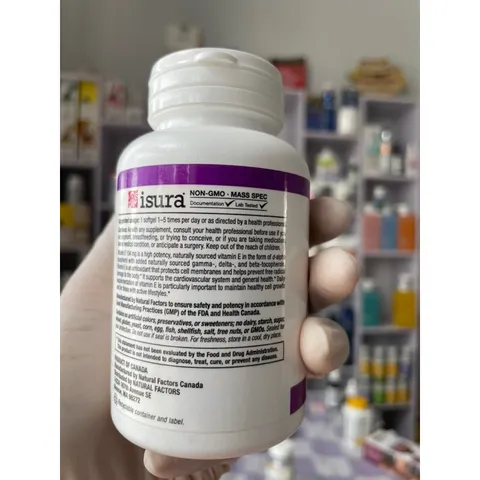 [MỸ] Viên vitamin E 134mg Mixed( 200 IU ) 90 viên natural factors