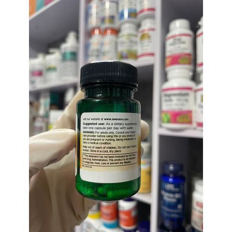 [MỸ] Viên Biotin 5,000mcg 30 viên Swanson Nuôi dưỡng tóc, da và móng bổ sung cho cơ thể