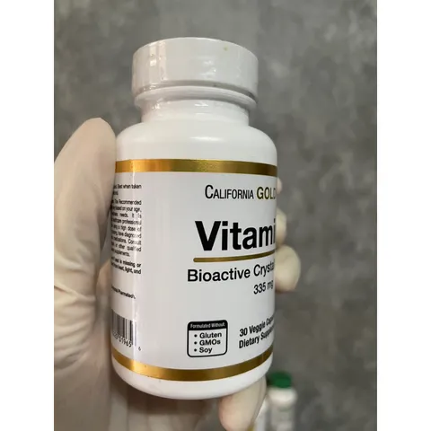 [MỸ] viên Bioactive Vitamin E, 335 mg (500 IU) California Gold Nutrition