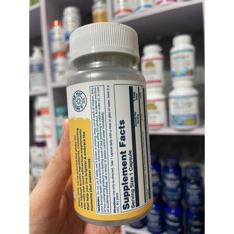 [MỸ] Viên Iron Asporotate™ 18mg 100 viên Solaray bổ sung vitamin sắt khoáng chất cho cơ thể