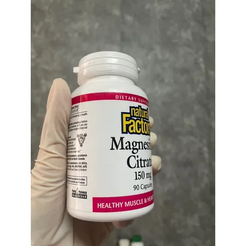 [MỸ] viên Magnesium Citrate 150mg , 90 viên Natural factors