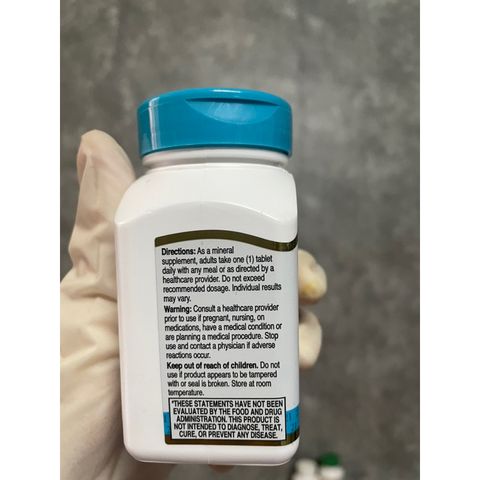 [MỸ] viên Magnesium 250mg , 110 viên 21st century
