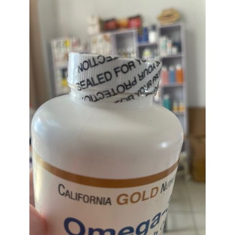 [Mỹ] viên Premium Omega-3 Fish Oil California Gold Nutrition 100 viên giúp làm đẹp da tóc cải thiện mắt, giấc ngủ.